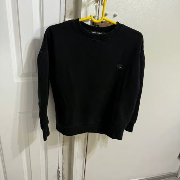 Acne Studios Face Crewneck Sweatshirt - Picture 1 of 4